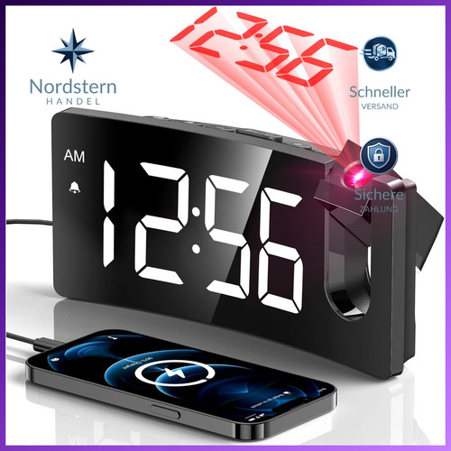 Projektionswecker digitaluhr - projektionswecker,