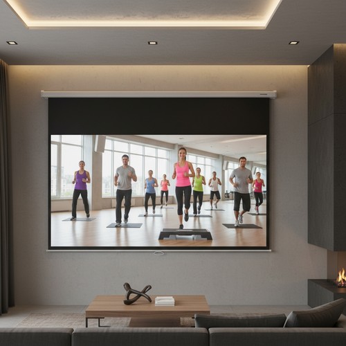 Motorleinwand 300x169cm - motorleinwand,